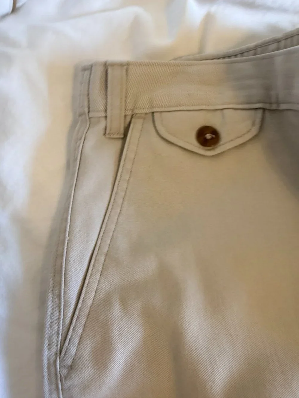 44x29 Khaki Beige Taupe Comfort Expandable Stretched Elastic Waist Men Pants